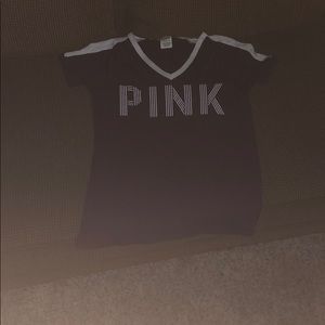 Pink short sleeve tee